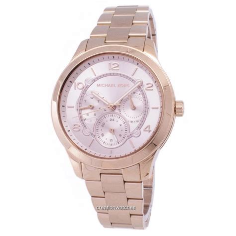 michael kors damenuhr mk 6589|Michael Kors Women's Runway Quartz Watch with Stainless .